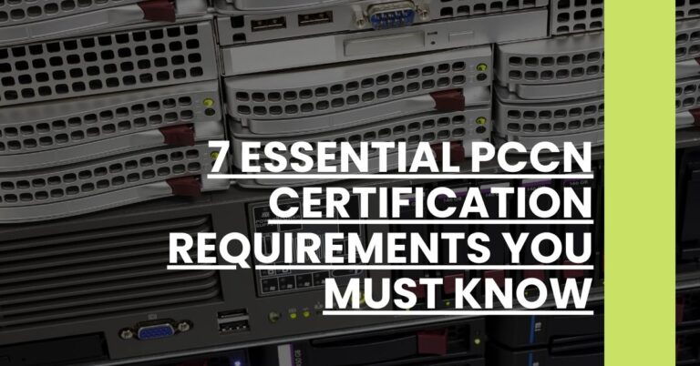 7 Essential PCCN Certification Requirements You Must Know Feature Image